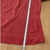 Carbon38 Long Sleeve Top In Diamond Compression Womens M Red Crewneck