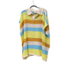 Maeve by Anthropologie knit striped polo kaftan top, one size