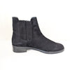 Stuart Weitzman Lenora Leather Suede Chelsea Boots Womens 9.5M Black Pull On