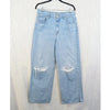 MOTHER SNACKS! The Fun Dip Puddle Sliced Jeans Size 28 Lots Of Nibbles Wash
