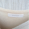 Coiplanet Top Womens Cream Sleeveless Knit Slim Fit Tank
