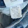 Mother Hustler Sneak Jeans Womens 25 Blue Denim High-rise Full Length