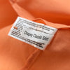 Filippa K Drapey Orange Classic Button Down Blouse Shirt, size M