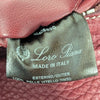 Loro Piana Wine/Burgundy 100% Lambskin Leather Small Bag