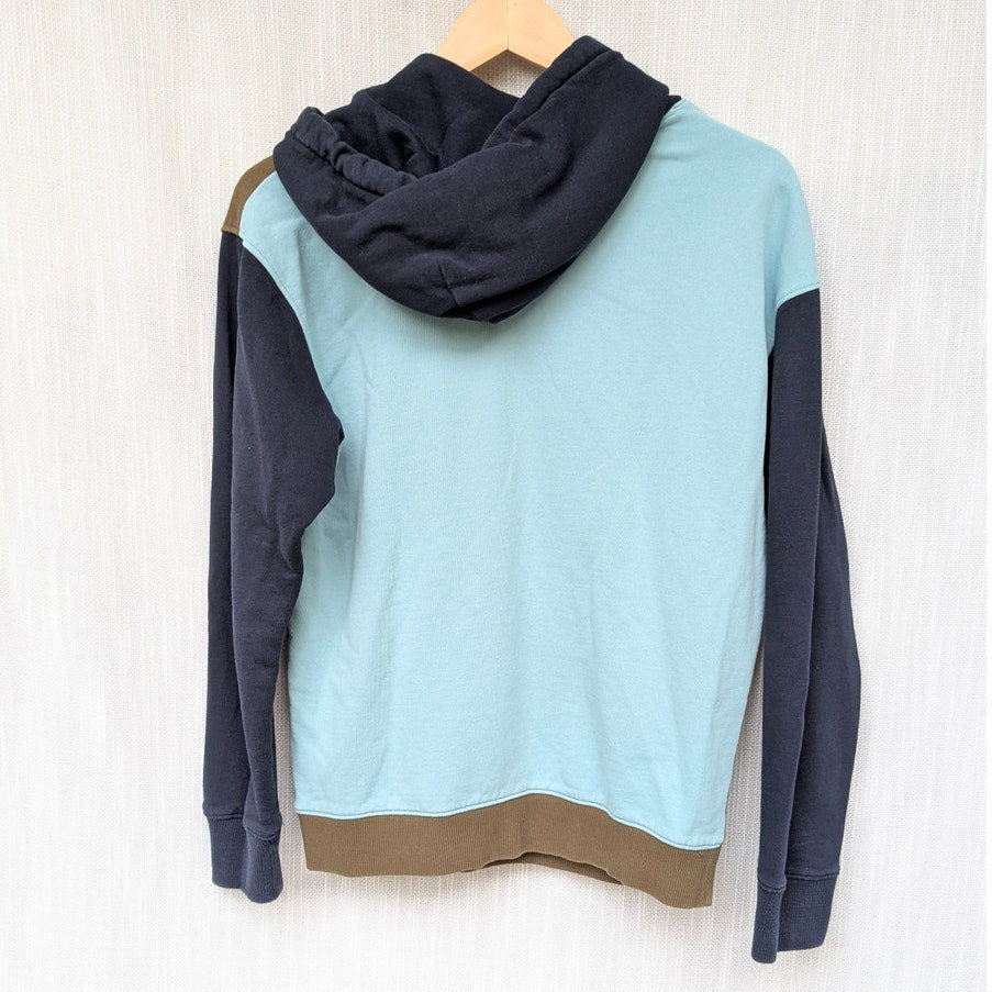 Scotch & Soda Unisex Organic Cotton Felpa Logo Hoodie, size S