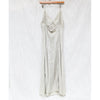 H&M HM Sage Green Lace Detail Sleeveless Slip Midi Maxi Dress, size M