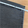 Big H Jeans Womens L Black/Gray Denim High-rise Tapered Leg Ankle