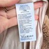 J.Crew Relaxed Tan Teddy Topcoat in Sherpa Blend BW157, Size XS