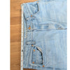 MOTHER SNACKS! The Fun Dip Puddle Sliced Jeans Size 28 Lots Of Nibbles Wash