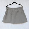 Lululemon Crinkle Nylon High-Rise Mini Skirt Womens XL Warm Gray Skort NWT