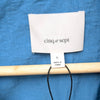 NWOT Cinq à Sept Blue Dale Nylon Gathered Sleeve Full Zip Short Jacket, size 6