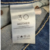 MOTHER Tippy Top Frisky Flood Fray Jeans Bad Reputation Size 30