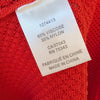 House Of Harlow Orange Red High Neck Crochet Sleeveless Maxi Midi Dress, size L