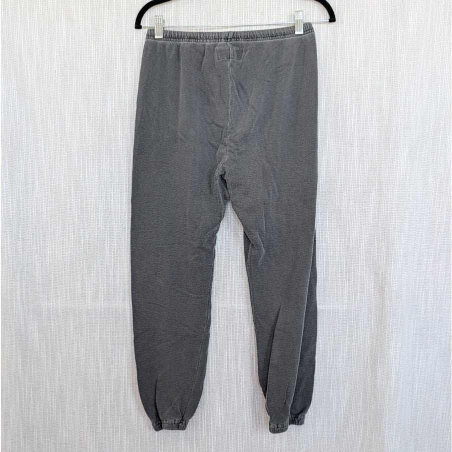 The Great Staduim Sweatpants Womens 0 Gray Cotton Relaxed Cropped