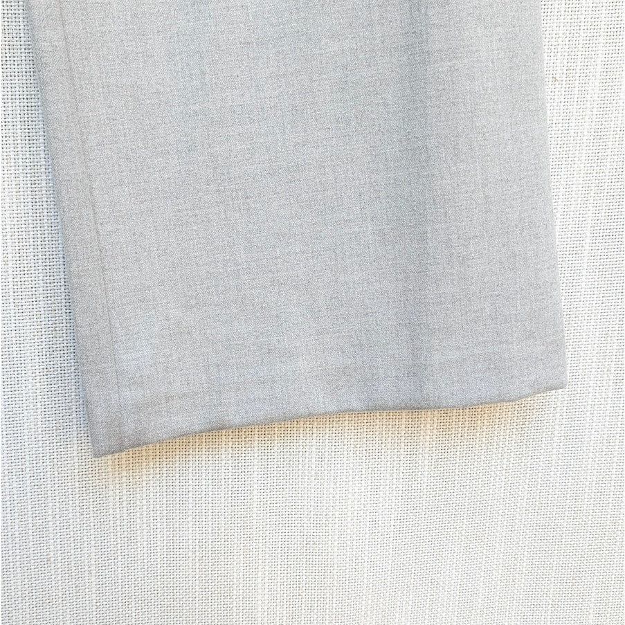 J. McLaughlin Pants Womens 8 Gray High-rise Straight Leg Chino Dress