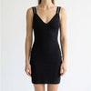 Just Cavalli Dress Womens IT42/US 6 Black Sleeveless Bodycon Slim Mini Logo NWT