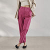 Free People Zoey Pants Womens 12 Pink Rose High-rise Tapered Ankle NWT
