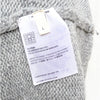 Totême Toteme Gray Cambridge 100% Merino Wool Turtleneck Sweater, size L