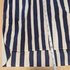 NWT APC Rue Madame Plaja Dress Striped White/Navy Shirt Dress Robe, size 36