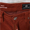 Ag Adriano Goldschmied Rhett Corduroy High Waist Straight Cropped Jeans, size 25
