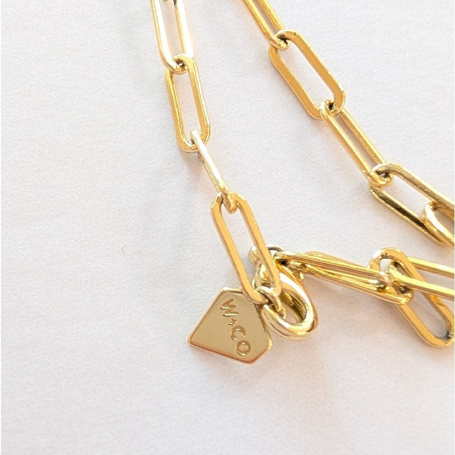 Wanderlust + Co Gold Planet Medallion Necklace 14K Real Gold Plated Jewelry