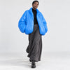 YZY GAP Round Puffer Jacket Blue Women's Size M
