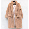 J.Crew Relaxed Tan Teddy Topcoat in Sherpa Blend BW157, Size XS