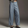 Pilcro The Izzie Relaxed Pull-On Barrel Pants Womens L Faux Leather Edition