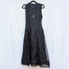 Cynthia Rowley Gems Mesh Organza Drop Waist Midi Dress Womens 8 Black NWT