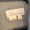 Anthropologie Pleated Denim Shirt Shacket Womens S Blue Long Sleeve Button-up