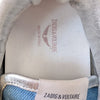 Zadig & Voltaire Jean Denim Sneakers Womens EU40/US 9.5 Multi Lace-up Low Top