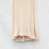 DISSH Ophelia Crochet Maxi Sleeveless Dress in Natural, size L