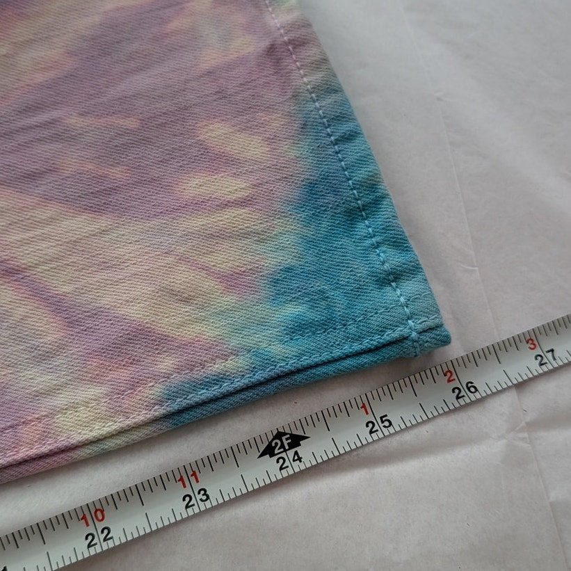 NWT Mother Superior The Tripper Swirling Secrets Tie Dye High Waist Jeans, sz 25