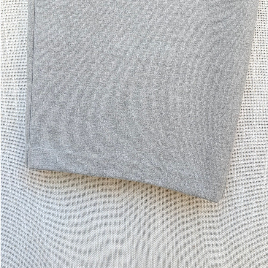 J. McLaughlin Pants Womens 8 Gray High-rise Straight Leg Chino Dress