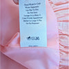 LoveShackFancy Roisen Skirt Womens 0 Pink Crinkled Taffeta A-line Mini
