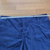 Alice + Olivia Linen Short Womens 10 Navy Mid-rise Mini