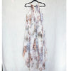 Ted Baker Ammaria Sleeveless Pleated High/Low Dress Womens XS/S Floral Midi