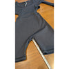 NWT Frankies Bikinis Felix Black Straight Fit Side Cutouts Bodysuit, size S