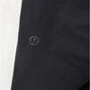 Lululemon W5BZDS Black On The Fly Jogger Tapered Leg Mid-rise Pants, size 2