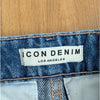 ICON DENIM LA Juno Carrot Barrel Cropped Jeans Eclipse Size 26