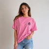 FR2 #FR2 Fxxking Rabbits Graphic T-shirt Unisex L Pink Japan Rabbit Ninja Print
