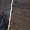 Anthropologie ASKK NY Cargo Jumpsuit Womens 1 Long Sleeve Button Front Wide Leg