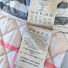 Burberry Quilted Jacket Coat Women's L Green Button Front Long Sleeve Checked
