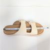 Nisolo Ella Flatform Slide Sandals Womens 11 Tan Bone Leather Slip On Straps EVA