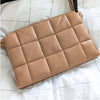 AllSaints Brown/Tan Sheringham Leather Quilted Shoulder Bag