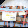 Anthropologie Maeve Laila Chiffon Ruffle Plaid Long Sleeve Wrap Blouse, size 4