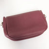 Loro Piana Wine/Burgundy 100% Lambskin Leather Small Bag
