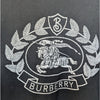 Burberry Bilston Logo Knitted Merino Wool Sweater Unisex Womens L Black Crewneck