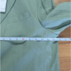 Theory Galena Boxy Oversized Linen Jacket Blazer Womens M/L Green Leaf NWT