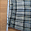 Laird-Portch of Scotland Plaid Wool A-line Midi Skirt Gray/Green Size 8